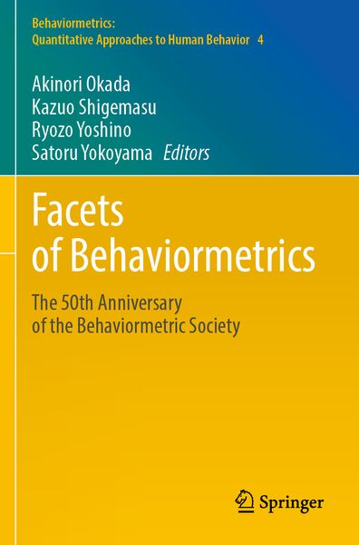 Produktbild: Facets of Behaviormetrics