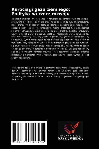 Produktbild: Ruroci&iquest;gi gazu ziemnego: Polityka na rzecz rozwoju