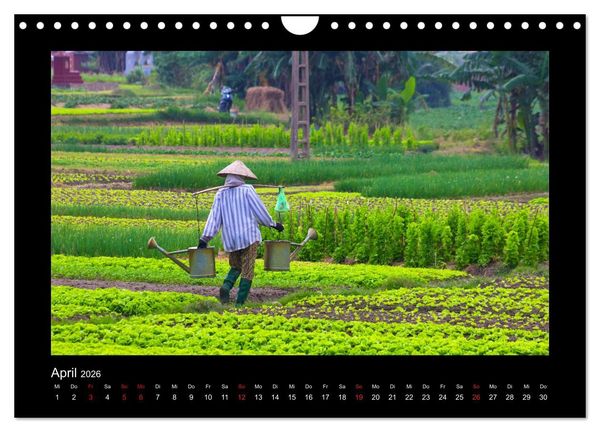 Produktbild: Unterwegs in Vietnam (Wandkalender 2026 DIN A4 quer), CALVENDO Monatskalender