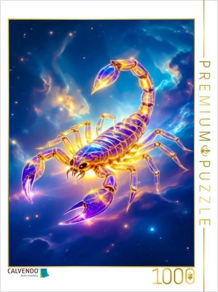 Produktbild: CALVENDO Puzzle Skorpion - Der Schattenw&auml;chter | 1000 Teile Lege-Gr&ouml;&szlig;e 64x48cm Foto-Puzzle f&uuml;r gl&uuml;ckliche Stunden