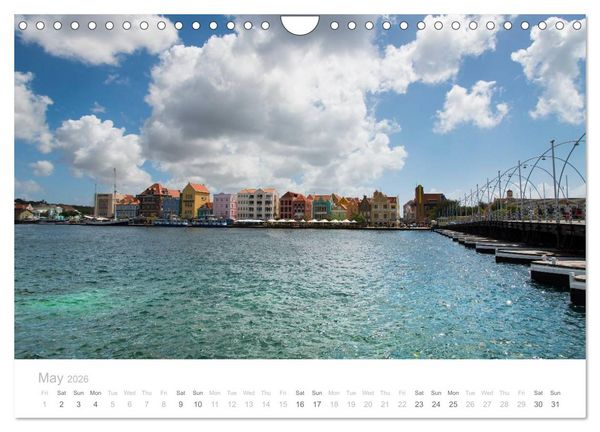 Produktbild: Curacao - Tropical Island (Wall Calendar 2026 DIN A4 landscape), CALVENDO 12 Month Wall Calendar