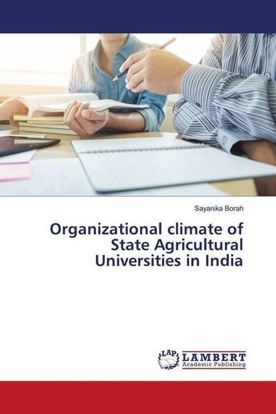 Produktbild: Borah, S: Organizational climate of State Agricultural Unive