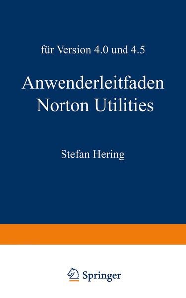 Produktbild: Anwenderleitfaden Norton Utilities