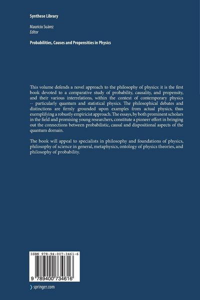 Produktbild: Probabilities, Causes and Propensities in Physics