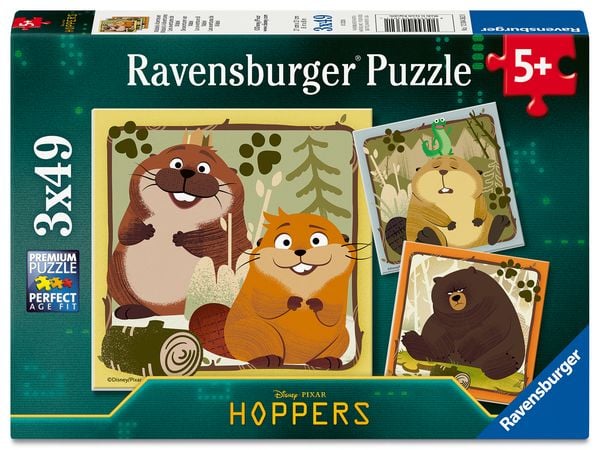 Produktbild: Kinderpuzzle 3x49 Teile - Mabels Abenteuer