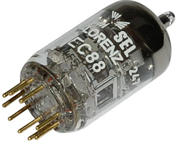 Produktbild: BTB Vertrieb EC 88 Elektronenr&ouml;hre Triode 175V 13mA Polzahl: 9 Sockel: Noval Inhalt 1St.