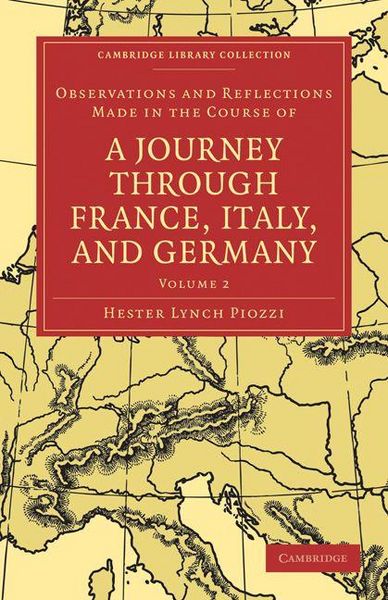 Produktbild: Observations and Reflections Made in the Course of a Journey Through France, Italy, and Germany