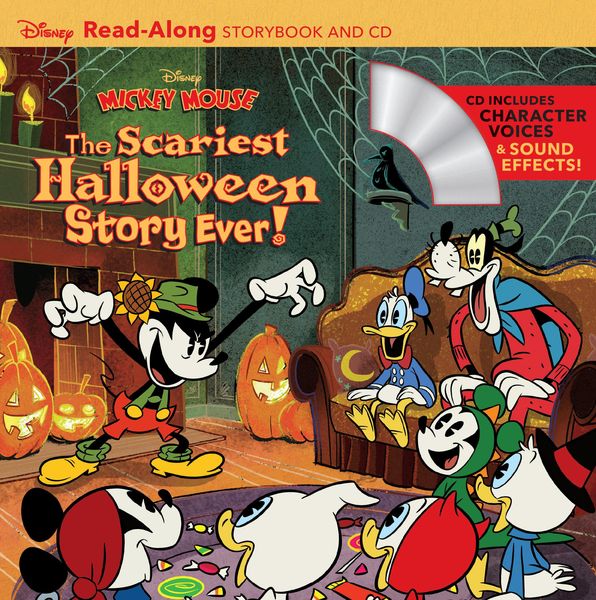 Produktbild: Disney Mickey Mouse: The Scariest Halloween Story Ever! Readalong Storybook and CD