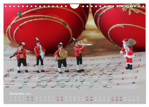 Produktbild: Das zweite Leben von Miniatur-Figuren (Wandkalender 2026 DIN A4 quer), CALVENDO Monatskalender