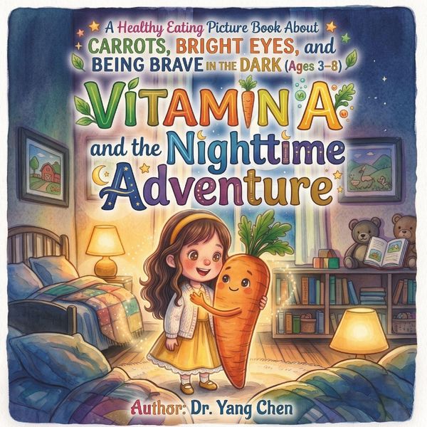 Produktbild: A Healthy Eating Picture Book About Carrots, Bright Eyes, and Being Brave in the Dark