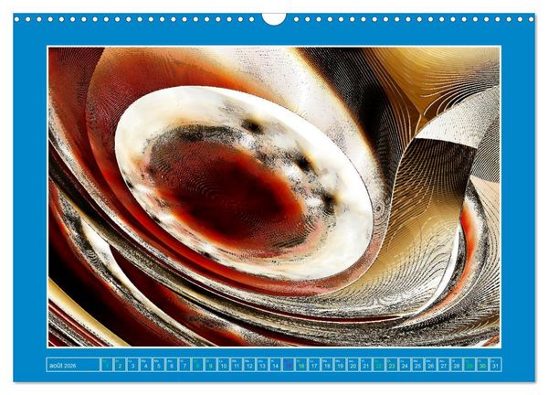 Produktbild: Art abstrait et contemporain (Calendrier mural 2026 DIN A3 vertical), CALVENDO calendrier mensuel