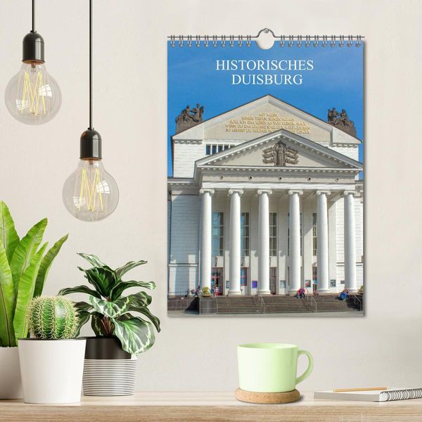 Produktbild: Historisches Duisburg (Wandkalender 2026 DIN A4 hoch), CALVENDO Monatskalender