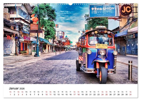 Produktbild: Bangkok das traumhafte Reiseziel (Wandkalender 2026 DIN A2 quer), CALVENDO Monatskalender