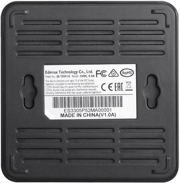 Produktbild: EDIMAX ES-3305P ES-3305P Netzwerk Switch 5 Port 100MBit/s
