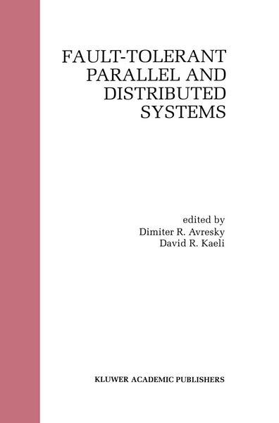 Produktbild: Fault-Tolerant Parallel and Distributed Systems