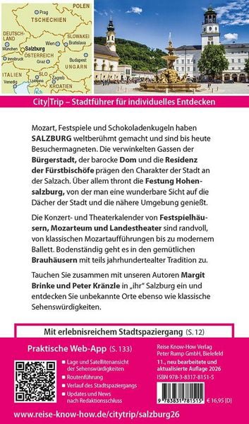 Produktbild: Reise Know-How CityTrip Salzburg