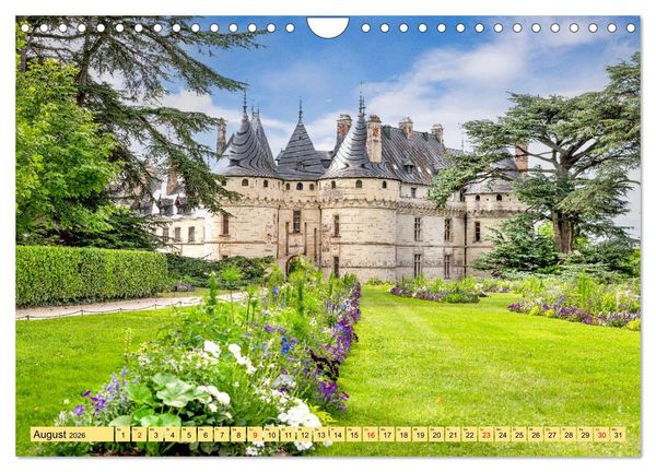 Produktbild: Ch&acirc;teaux. Im Tal der Loire (Wandkalender 2026 DIN A4 quer), CALVENDO Monatskalender