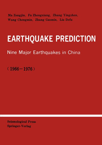 Produktbild: Earthquake Prediction