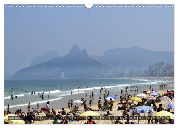 Produktbild: Tout simplement Rio de Janeiro (Calendrier mural 2026 DIN A3 vertical), CALVENDO calendrier mensuel