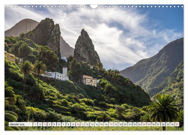 Produktbild: Kanarische Inseln: La Gomera (Wandkalender 2026 DIN A3 quer), CALVENDO Monatskalender