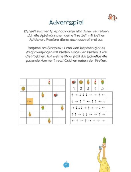 Produktbild: Petronella Apfelmus - Zauberstab und Wichtelt&uuml;r. Das gro&szlig;e Weihnachtsr&auml;tselbuch