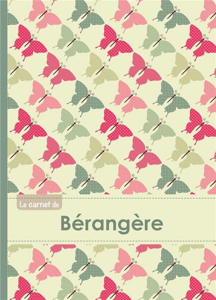 Produktbild: Le carnet de berangere lignes,