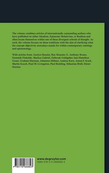 Produktbild: Idealism, Relativism, and Realism