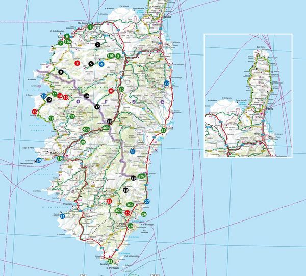 Produktbild: ROTHER Wanderbuch ErlebnisUrlaub mit Kindern Korsika. 40 Ausfl&uuml;ge und Wanderungen