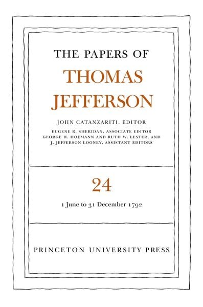 Produktbild: The Papers of Thomas Jefferson, Volume 24