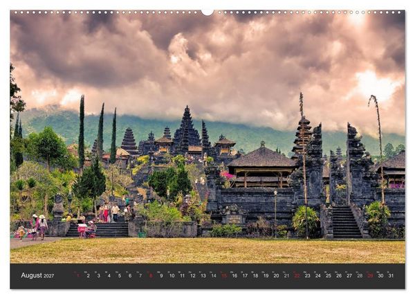 Produktbild: Bali - Insel der G&ouml;tter (hochwertiger Premium Wandkalender 2027 DIN A2 quer), Kunstdruck in Hochglanz
