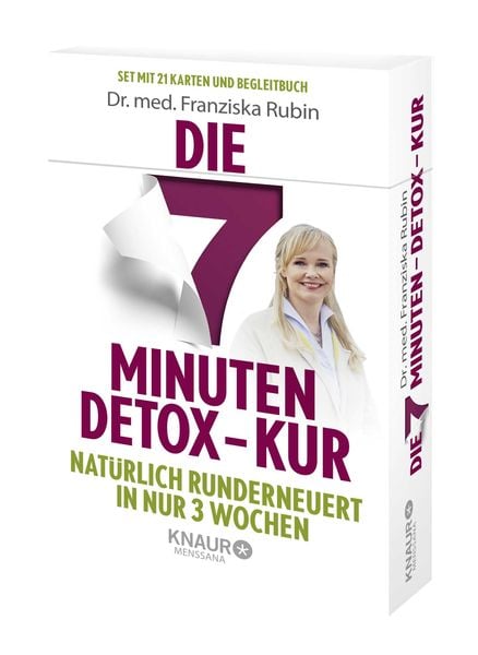 Die 7-Minuten-Detox-Kur, Taschenbuch von Franziska Rubin, Knaur Menssana, 978-3-426-65894-9