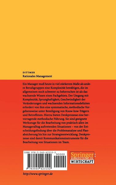 Produktbild: Rationales Management