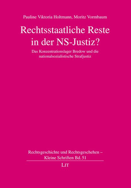 Produktbild: Rechtsstaatliche Reste in der NS-Justiz?
