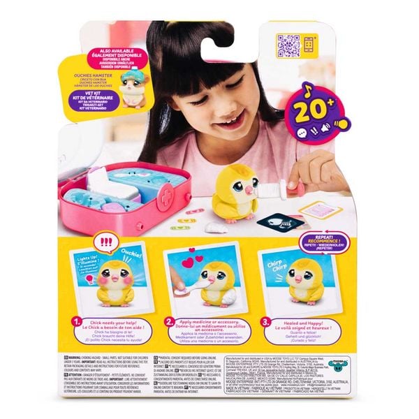 Produktbild: Moose Toys LITTLE LIVE PETS OUCHIES S2 VET KIT CHIRPY
