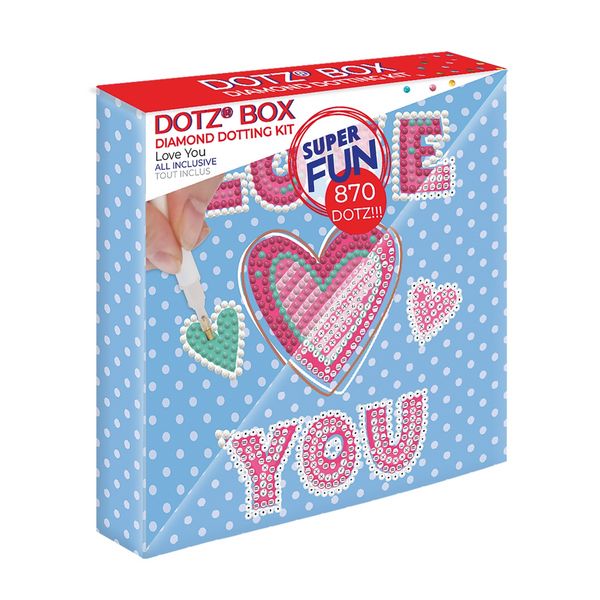 Produktbild: DIAMOND DOTZ - Diamond Painting Liebe dich