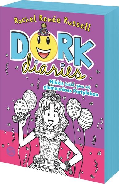 Produktbild: DORK Diaries, Band 02: Nikkis (nicht ganz so) glamour&ouml;ses Partyleben: Mit tollem Bonusmaterial f&uuml;r deine Party