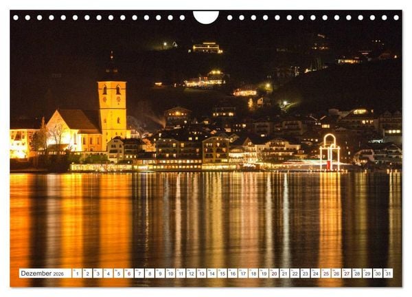 Produktbild: Der sch&ouml;ne Wolfgangsee im Salzkammergut (Wandkalender 2026 DIN A4 quer), CALVENDO Monatskalender