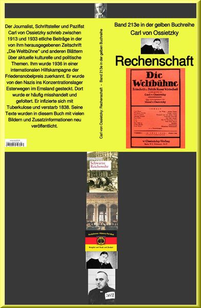 Produktbild: Rechenschaft - Band 213e in der gelben Buchreihe - bei J&uuml;rgen Ruszkowski