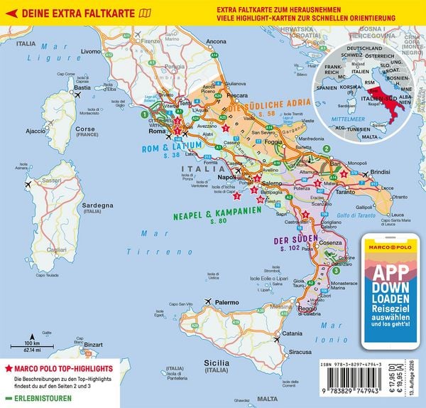 Produktbild: MARCO POLO Reisef&uuml;hrer Italien S&uuml;d