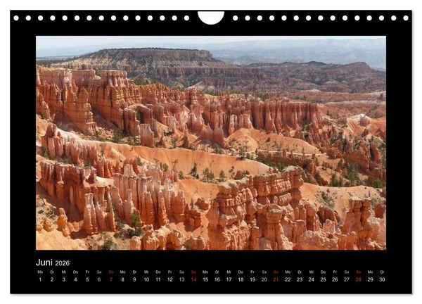 Produktbild: Amerikas wilder Westen (Wandkalender 2026 DIN A4 quer), CALVENDO Monatskalender