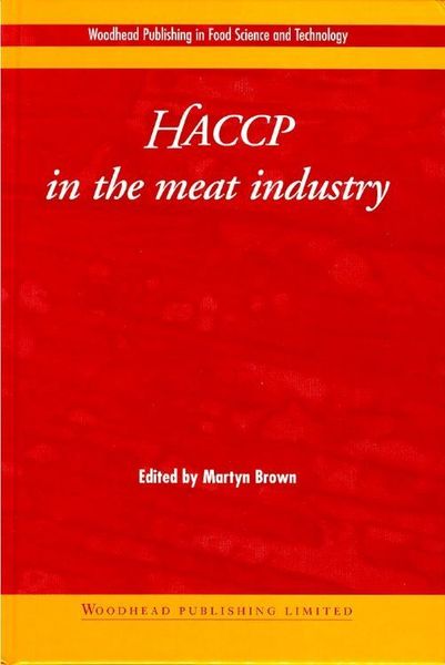 Produktbild: Haccp in The Meat Industry