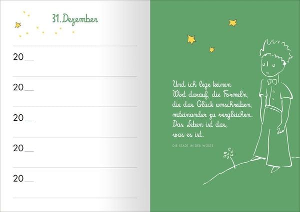 Produktbild: Der Kleine Prinz 5 Jahresbuch
