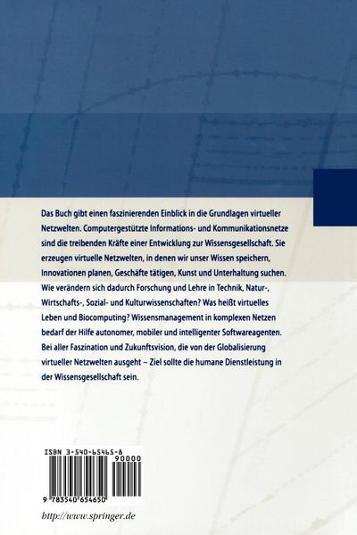 Produktbild: Computernetze und virtuelle Realit&auml;t