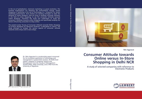 Produktbild: Consumer Attitude towards Online versus In-Store Shopping in Delhi NCR