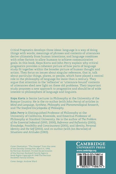 Produktbild: Critical Pragmatics