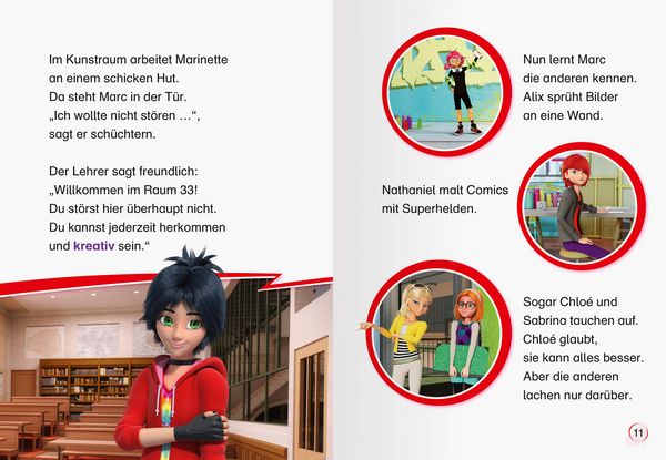 Produktbild: Miraculous - Der zerrissene Traum - Das Erstlesebuch zur Serie