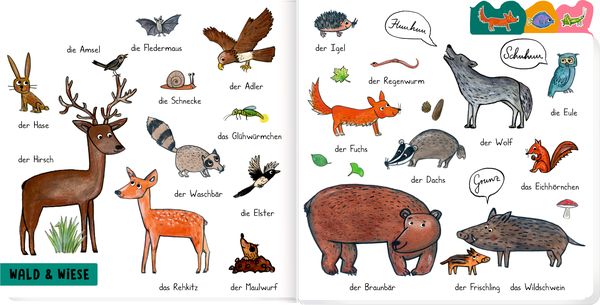 Produktbild: Mein liebstes W&ouml;rterbuch: Tiere