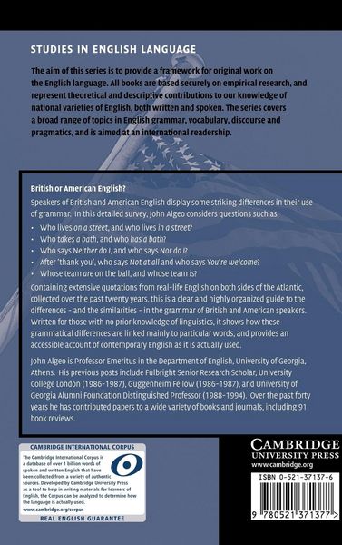 Produktbild: British or American English?