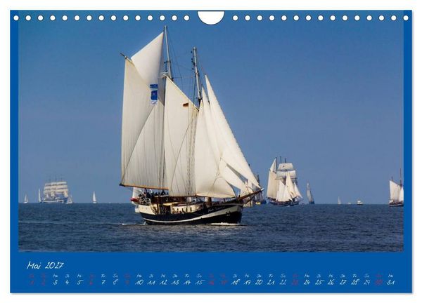 Produktbild: Unter Segeln (Wandkalender 2027 DIN A4 quer), CALVENDO Monatskalender