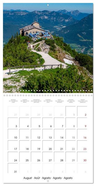 Produktbild: Berchtesgaden - Bavarian Alps, Lakes and Nature (Wall Calendar 2026 12 &times; 12 Inch) CALVENDO 12 Month Wall Calendar
